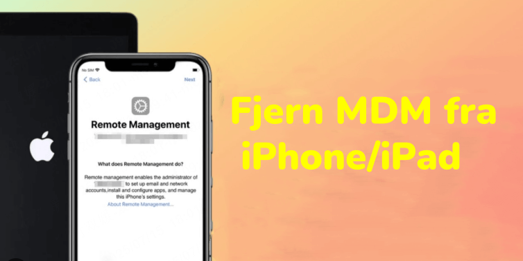 Fjern MDM på iPhone