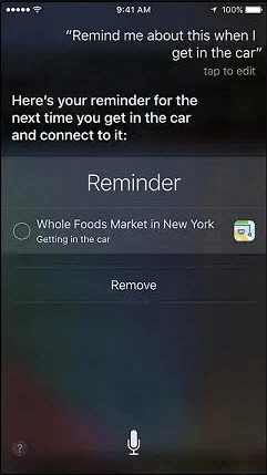 aktivere Siri