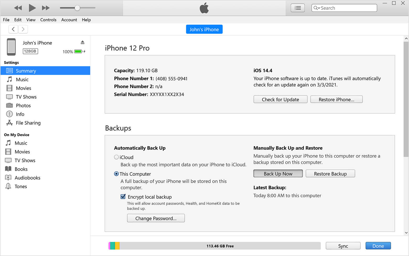 find slettet Safari browserhistorik ved at gendanne iTunes backup