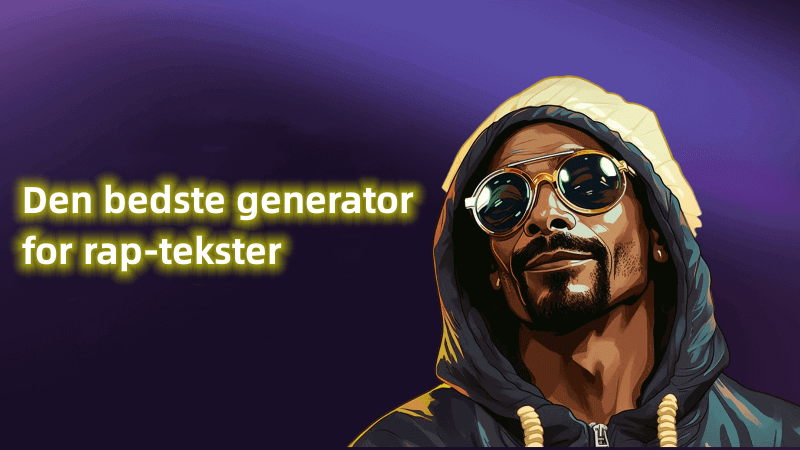 Prøv AI rap-tekstgenerator, skab AI Rap-sang!