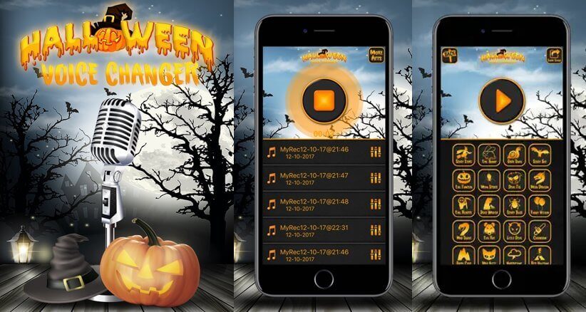 Halloween Voice Changer App