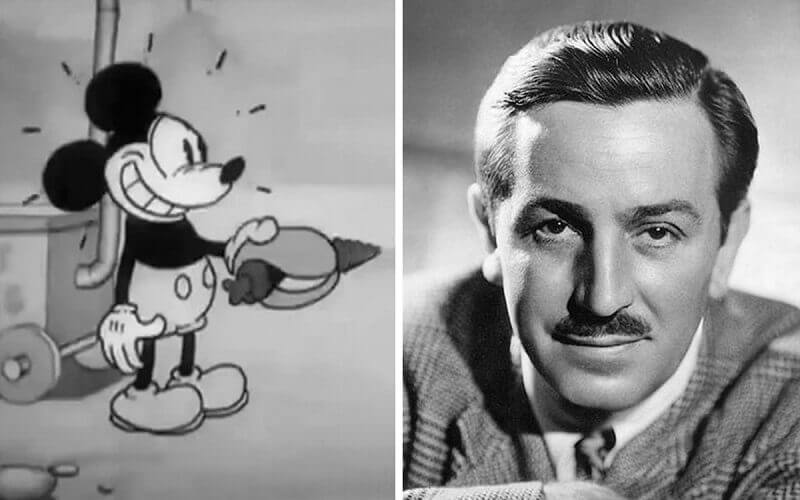 mickey mouse stemmeskuespiller walt disney