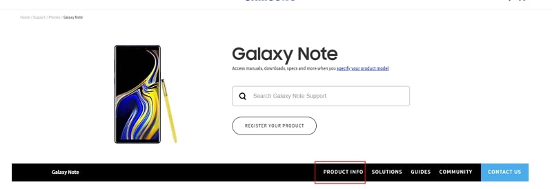 INFORMACJE O PRODUKCIE samsung