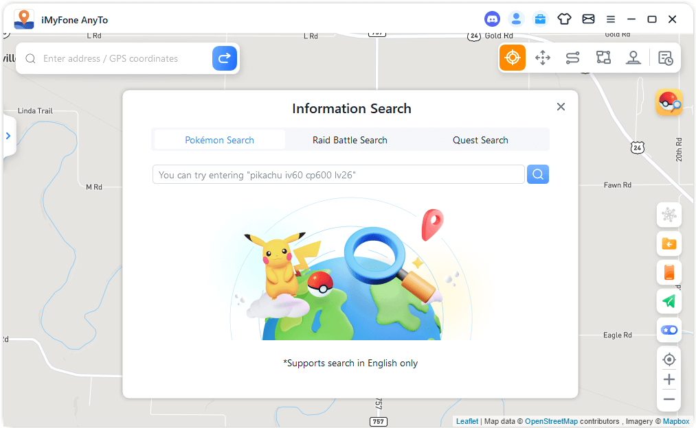 Pokémon-informationssøgning