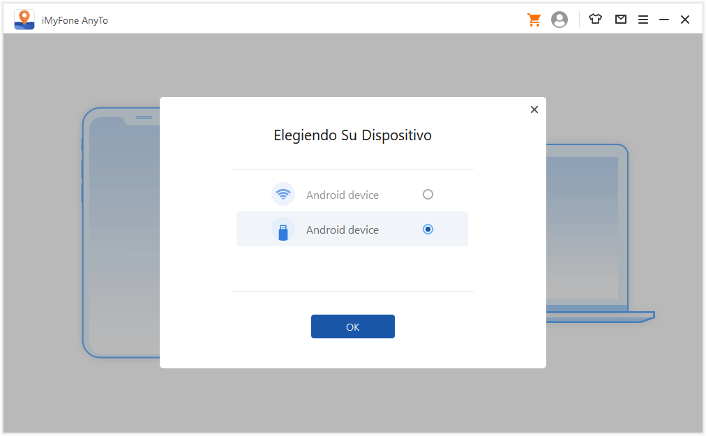 iMyFone Any To - Guía de usuario de Android