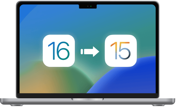 hacer downgrade de iOS 16 a iOS 15