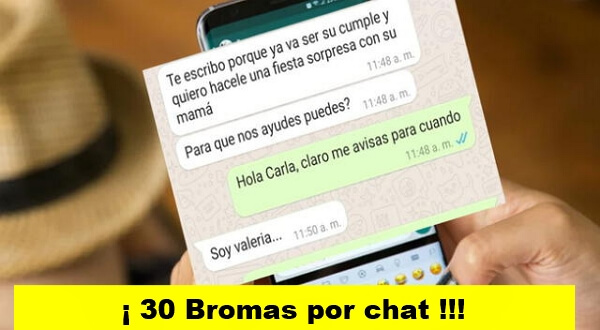 30 Bromas para amigos/ novios por chat de WhatsApp [Día de las Bromas]
