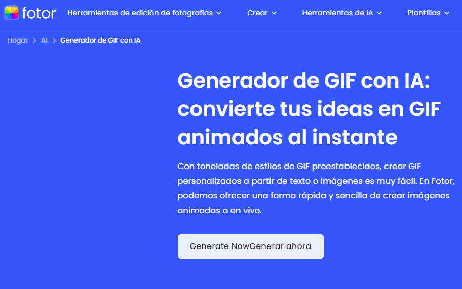 Creador de GIF gratis-Fotor