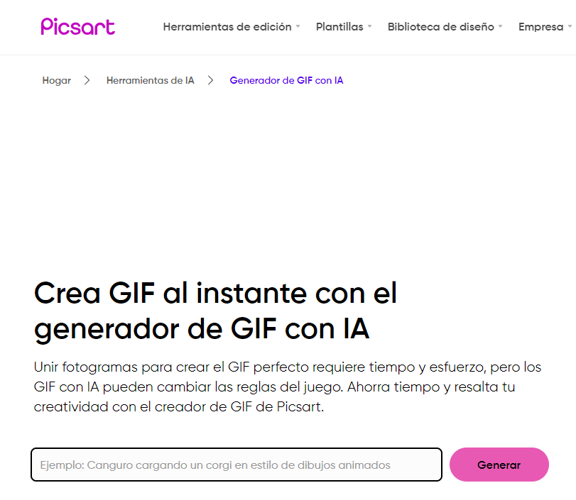 Pisctart-GIF generador