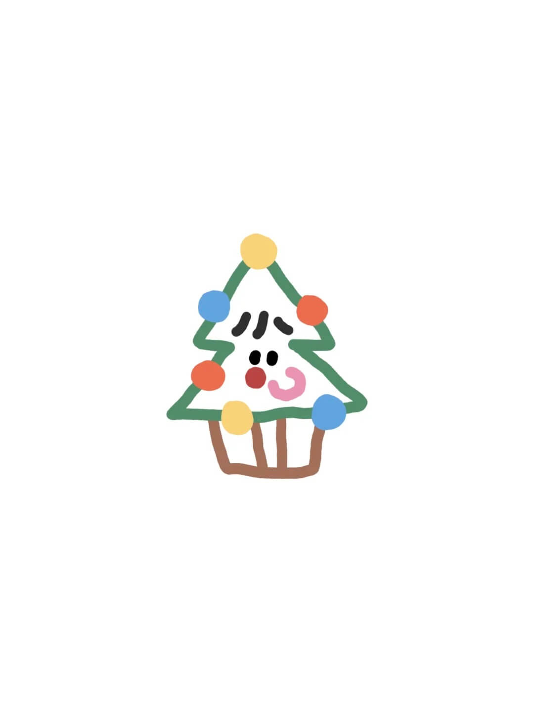 Dibujos de Navidad Kawaii 