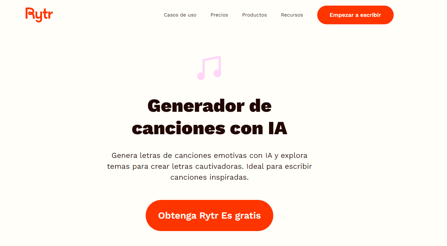 generador de letras de canciones