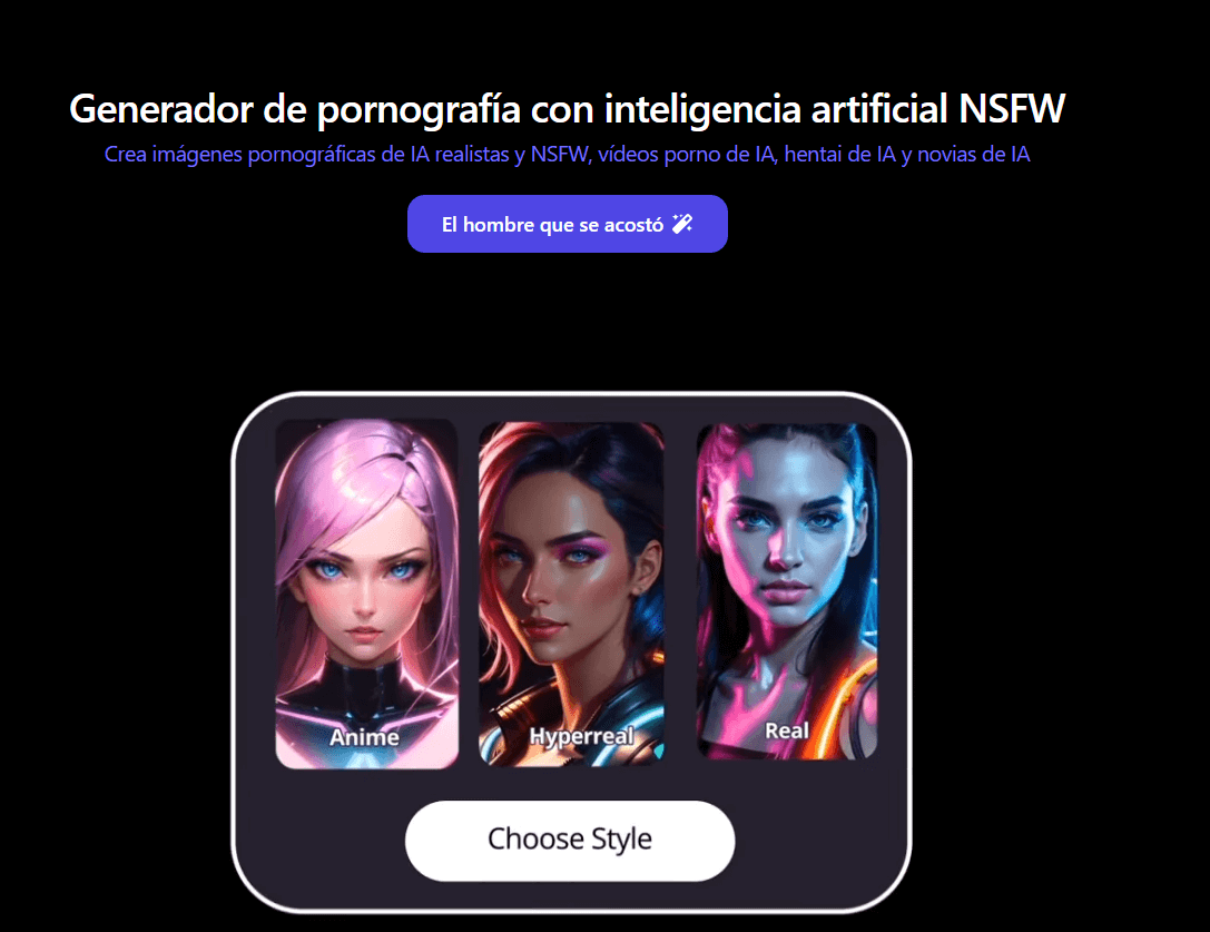 IA generador de NSFW-Promptchan.AI