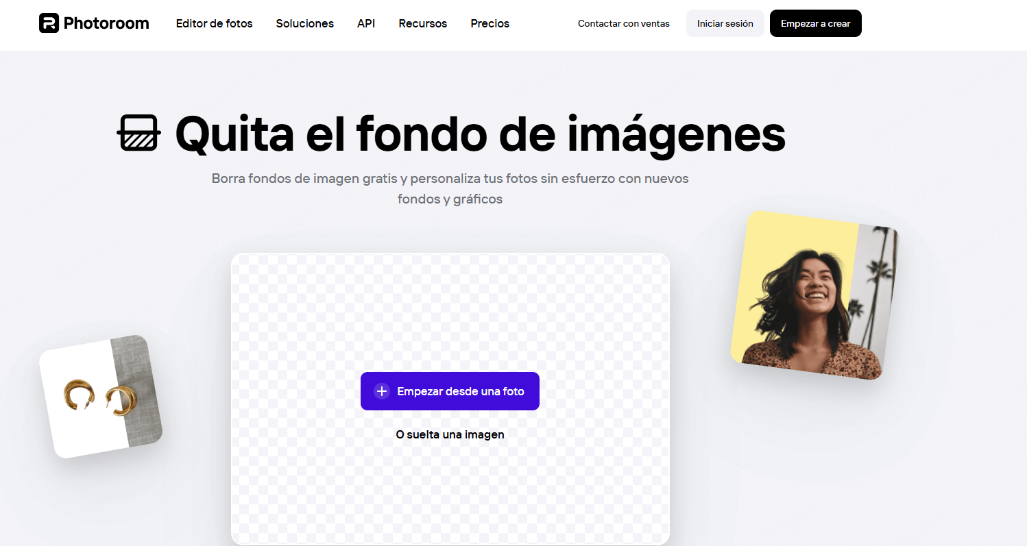quitar fondo a una imagen inteligencia artificial