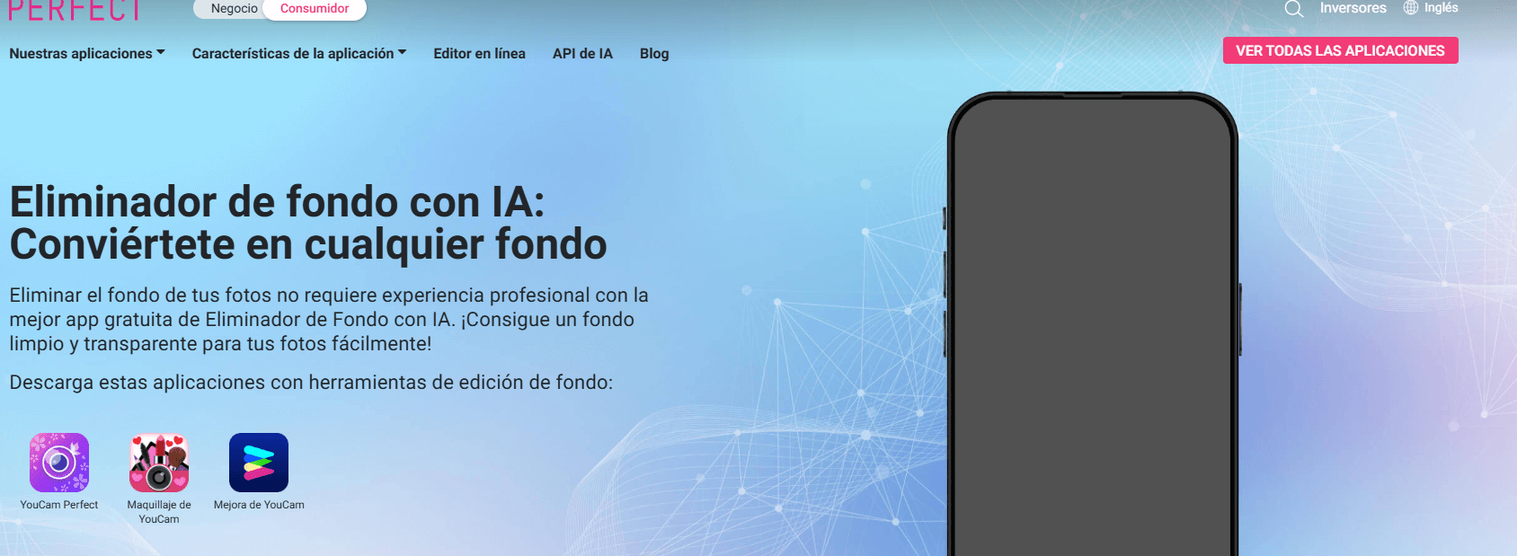 Aplicación para quitar fondo IA