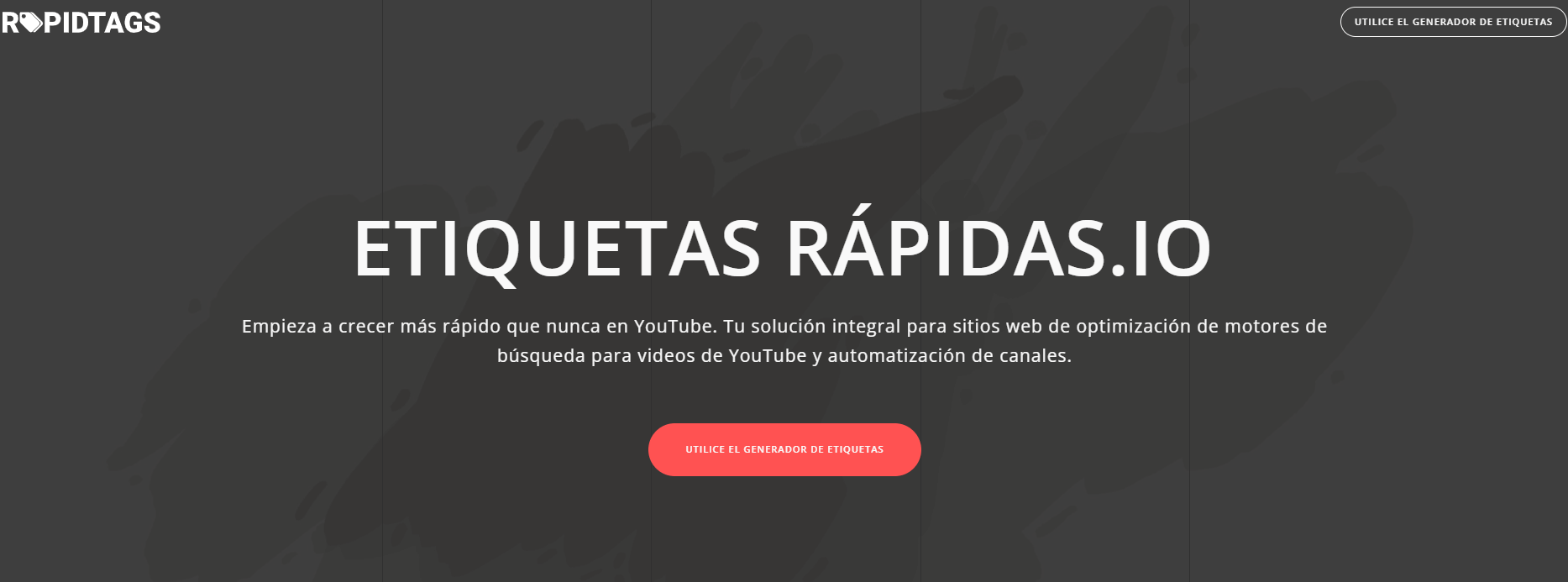 RapidTags - Generador de etiquetas para Youtube