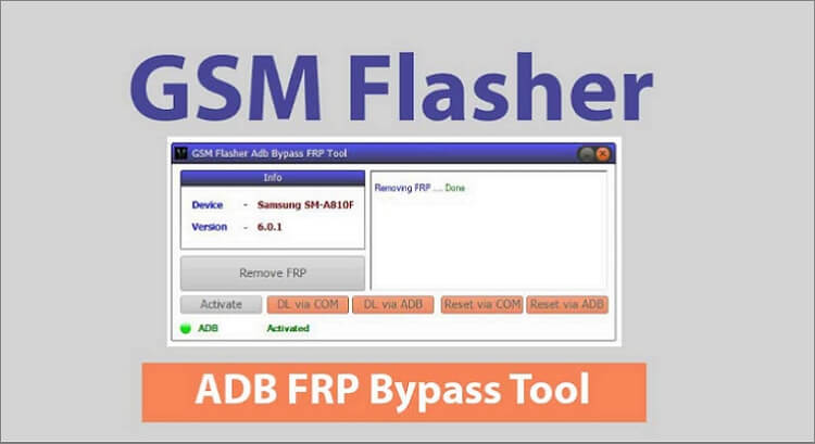 GSM FRP Bypass and Flashing Tool - programa para quitar cuenta Google en Samsung