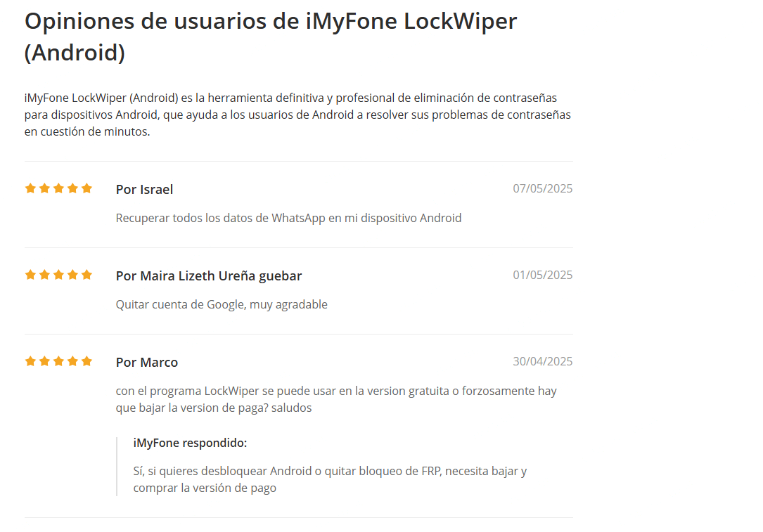 Revisión de Lockwiper for Android