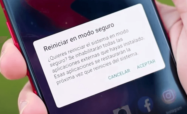 Desbloquear tablet Motorola con modo seguro