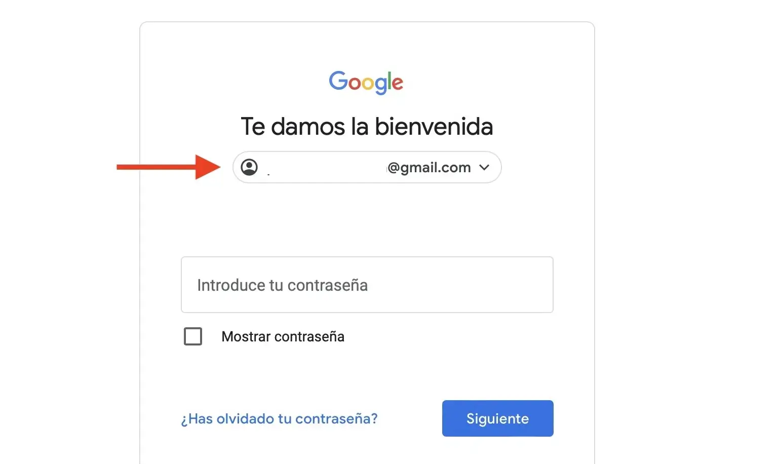 Desbloquear Vivo mediante cuenta de Gmail