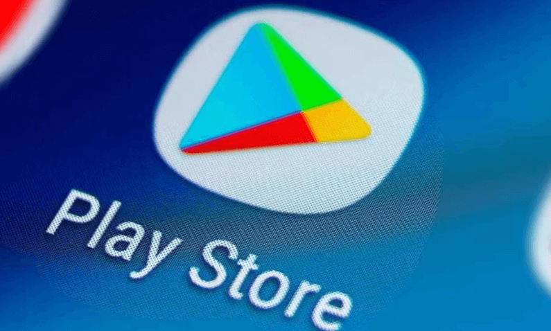 Logo de Google Play para cambiar ubicación