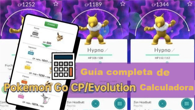 calculadora Pokémon Go evolución CP