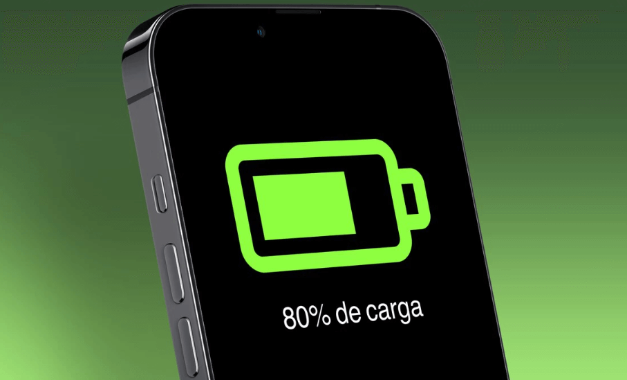 mi iPhone no carga más de 80% 