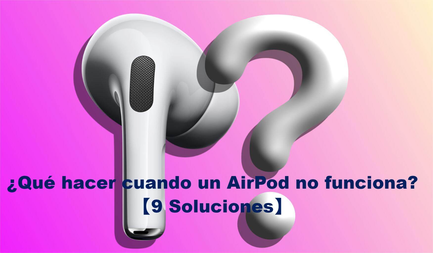  AirPods izquierdo/derecho no funciona