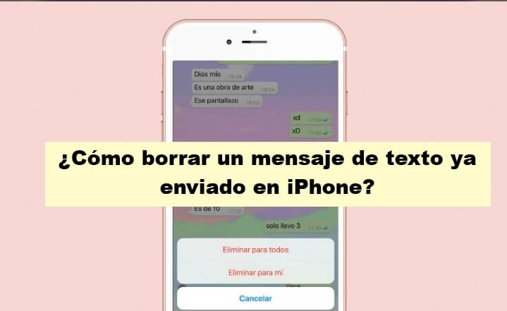  Se Puede Borrar Un Mensaje De Texto Ya Enviado En IPhone 