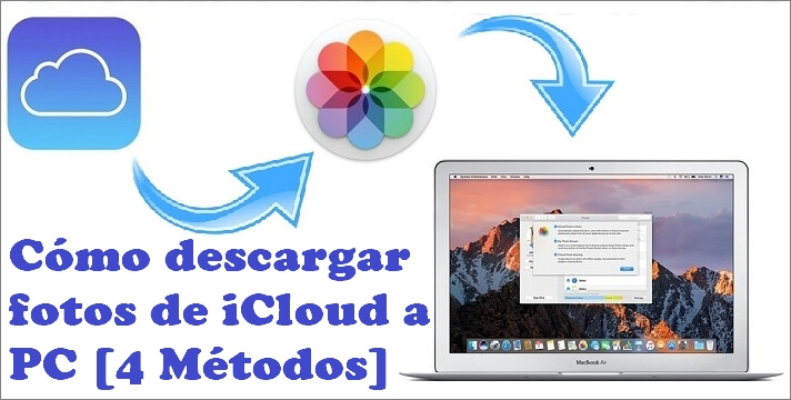 Cómo descargar fotos de iCloud a PC [4 Métodos]
