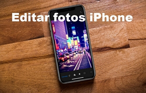 Editar fotos iPhone