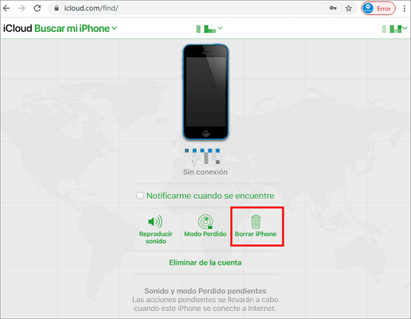 Arreglar iphone desactivado conectarse a itunes con iCloud