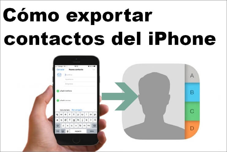 exportar contactos del iPhone