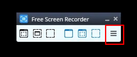 Grabador de pantalla Windows 10/11 con Free Screen Vídeo Recorder