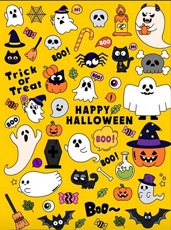 fondo halloween infantil