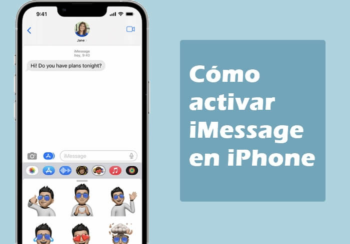 activar iMessage iPhone