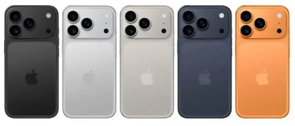  iPhone 17 Pro/Pro Max colores