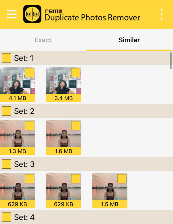 cómo eliminar fotos duplicadas de iPhone Remo Duplicate