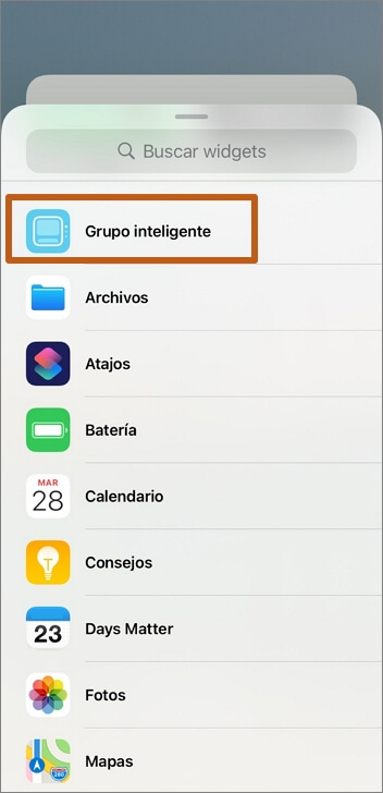 iPhone Grupo inteligente