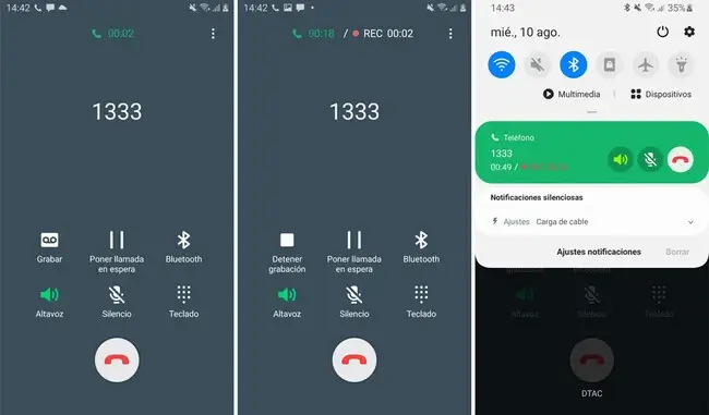 grabar llamadas en Android