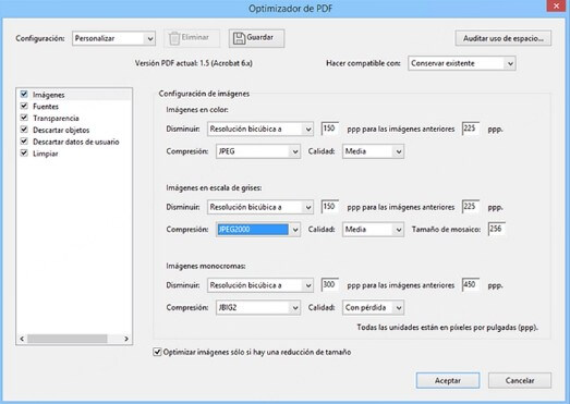 comprimir un PDF con Adobe-2
