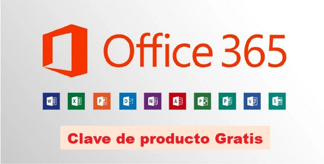 Última clave de producto Office 365 gratis  2025 