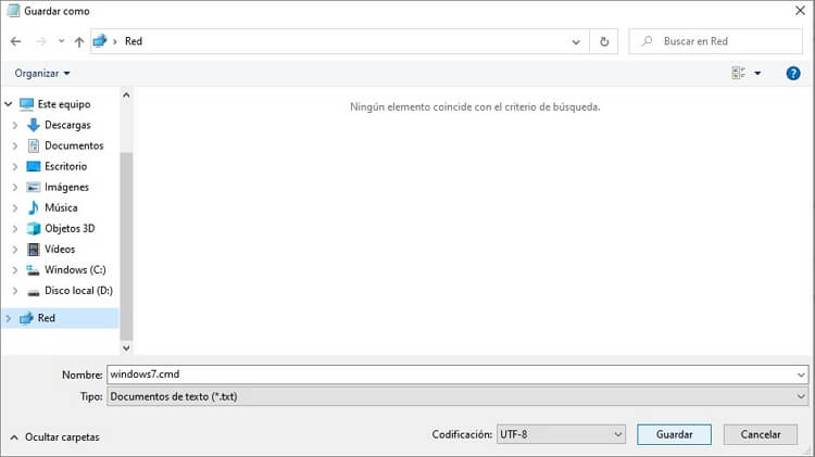 Guarda el documento de windows7.cmd