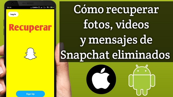 Cómo Recuperar Fotos Borradas de Snapchat [iPhone & Android]
