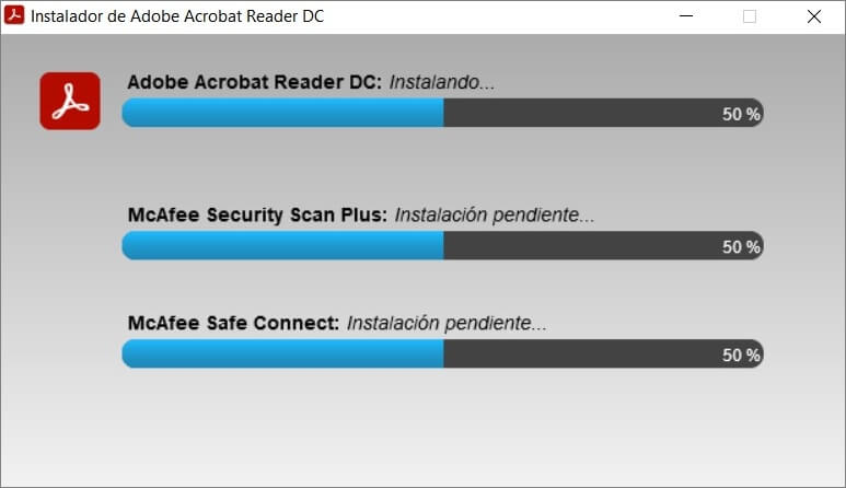 instalar Adobe Acrobat Reader en PC