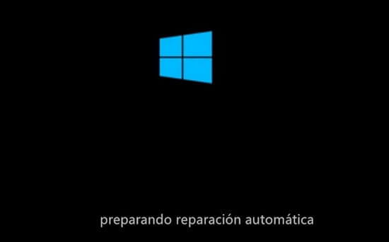 Se queda preparando reparación automática Windows 10 pantalla negra
