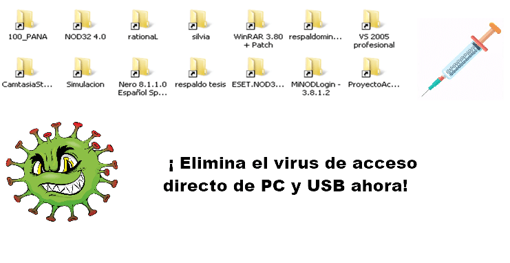 6 Formas de eliminar el virus de acceso directo de PC y USB