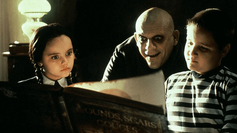 halloween película de terror La familia Addams