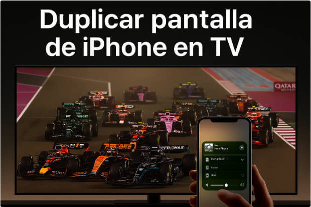 duplicar pantalla iphone en TV