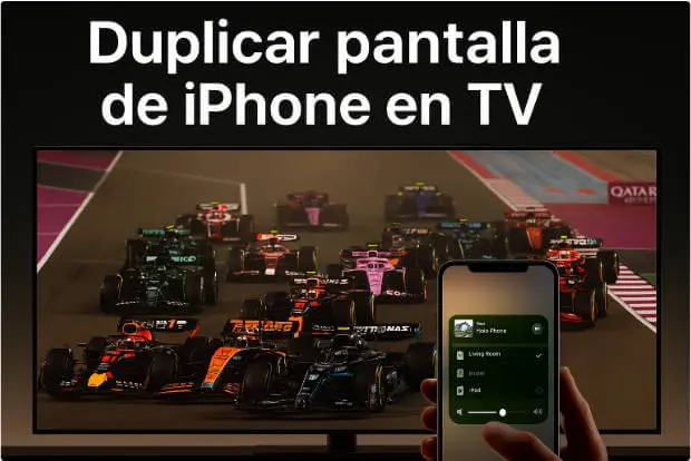 Cómo duplicar pantalla iPhone en TV: Guía 2025 paso a paso (gratis y con apps)