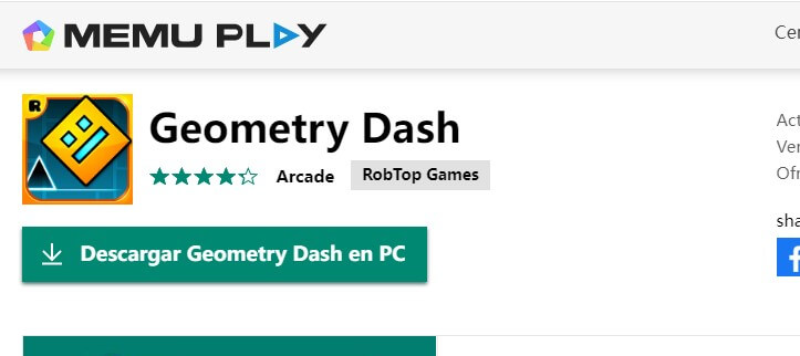 descargar Geometry Dash en MEmu Play